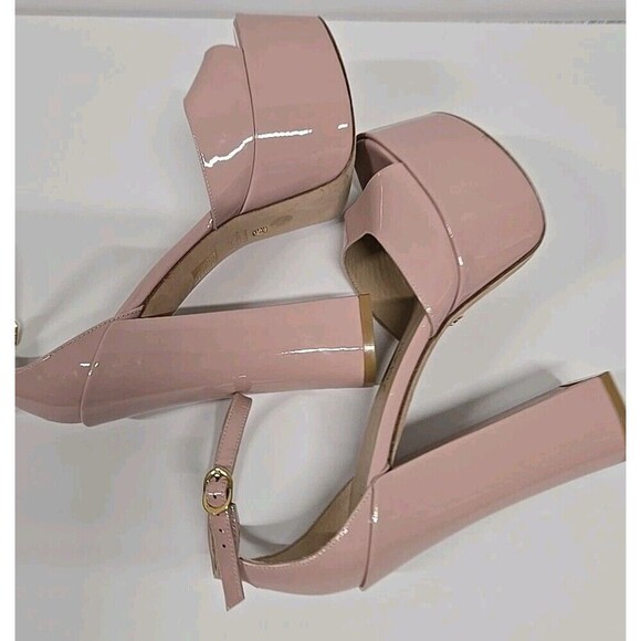 STUART WEITZMAN Skyhigh 145 Platform Sandal 5" Pink Women’s Size 39.5/ US 9 - Picture 9 of 10